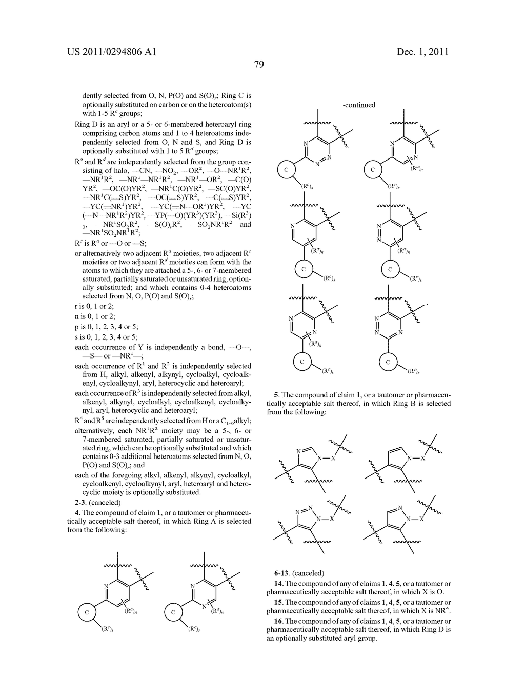 AZAINDOLE DERIVATIVES AS KINASE INHIBITORS - diagram, schematic, and image 80