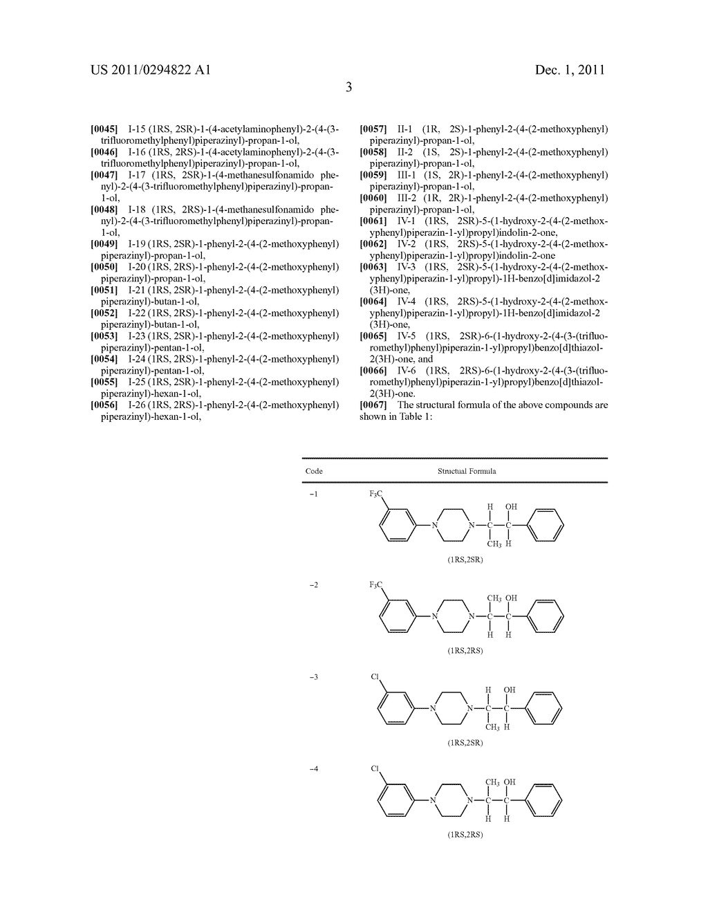 Substituted Phenylpiperazinyl Aralkylalcohol Derivatives, Pharmaceutical     Compositions Containing Such Derivatives and Uses Thereof - diagram, schematic, and image 04