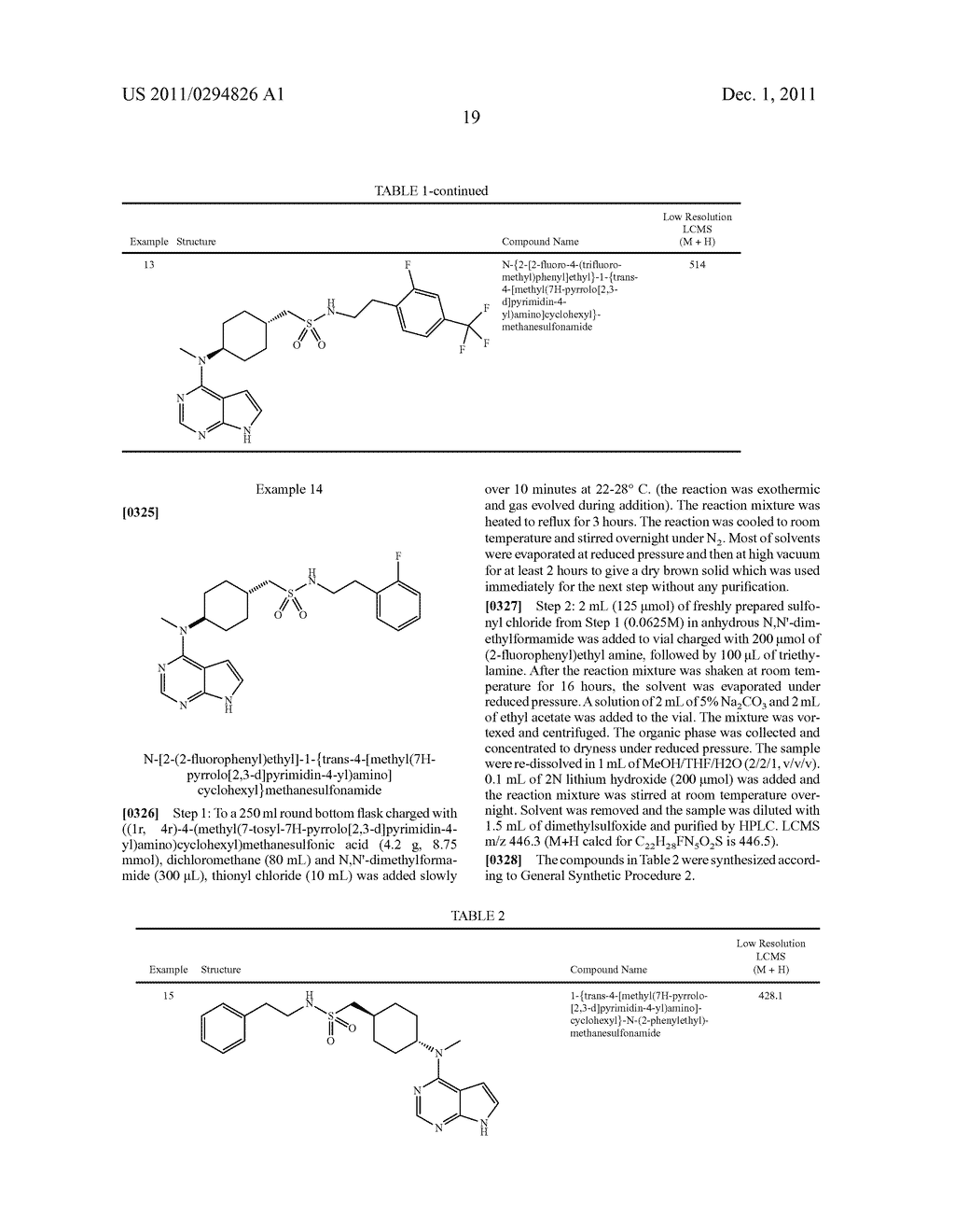 PYRROLO[2,3-D]PYRIMIDINE COMPOUNDS - diagram, schematic, and image 20