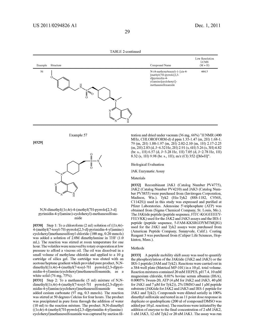 PYRROLO[2,3-D]PYRIMIDINE COMPOUNDS - diagram, schematic, and image 30