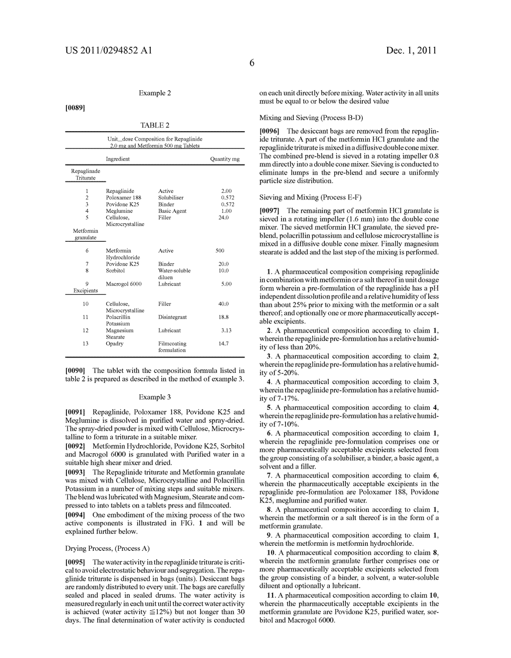 Pharmaceutical Formulation Comprising Metformin and Repaglinide - diagram, schematic, and image 08