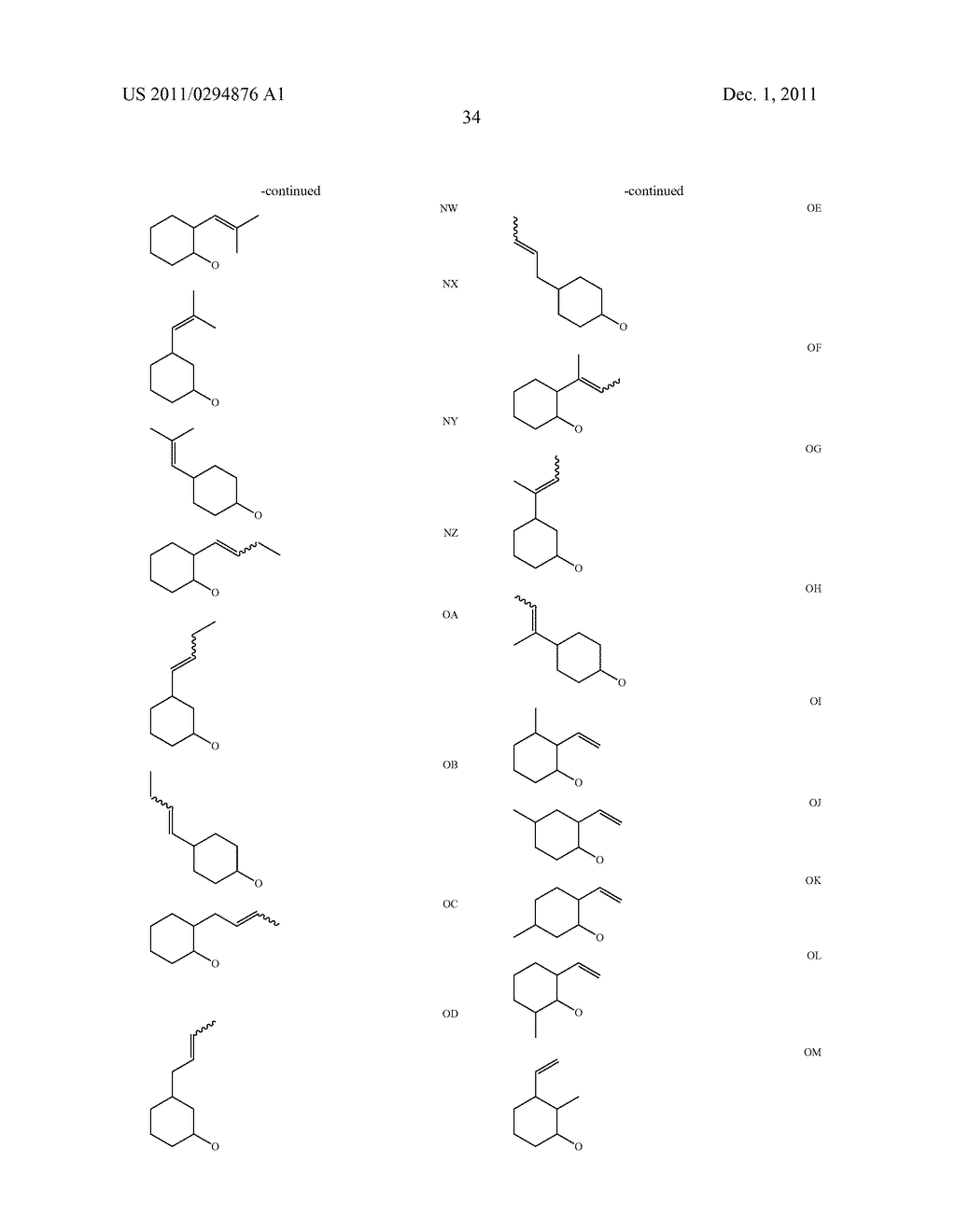 CYCLOHEXYL CARBAMATE COMPOUNDS AS ANTI-AGEING ACTIVES - diagram, schematic, and image 35