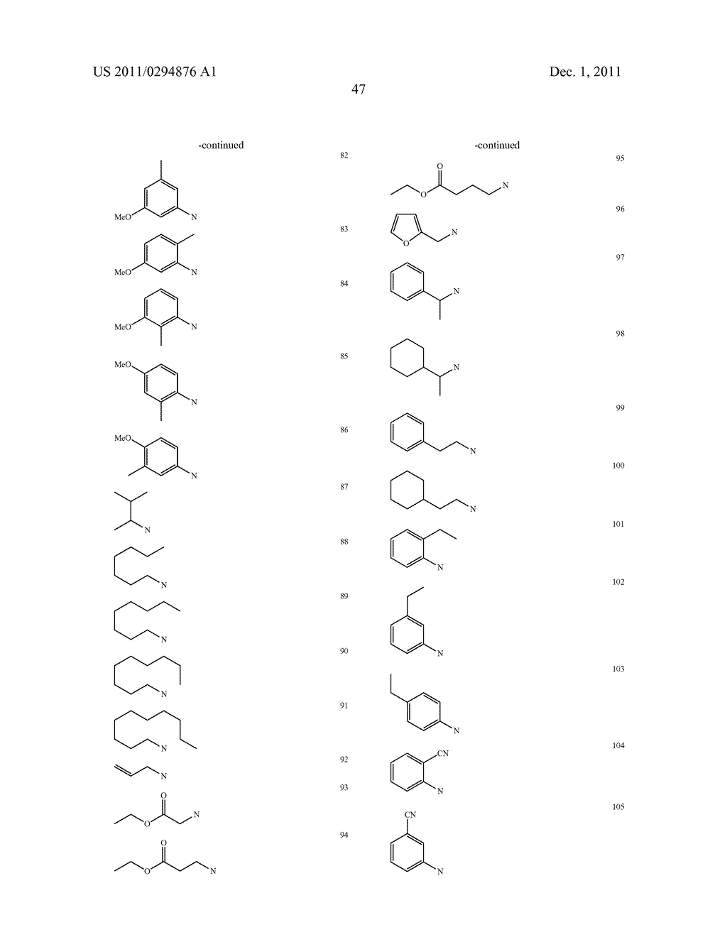 CYCLOHEXYL CARBAMATE COMPOUNDS AS ANTI-AGEING ACTIVES - diagram, schematic, and image 48