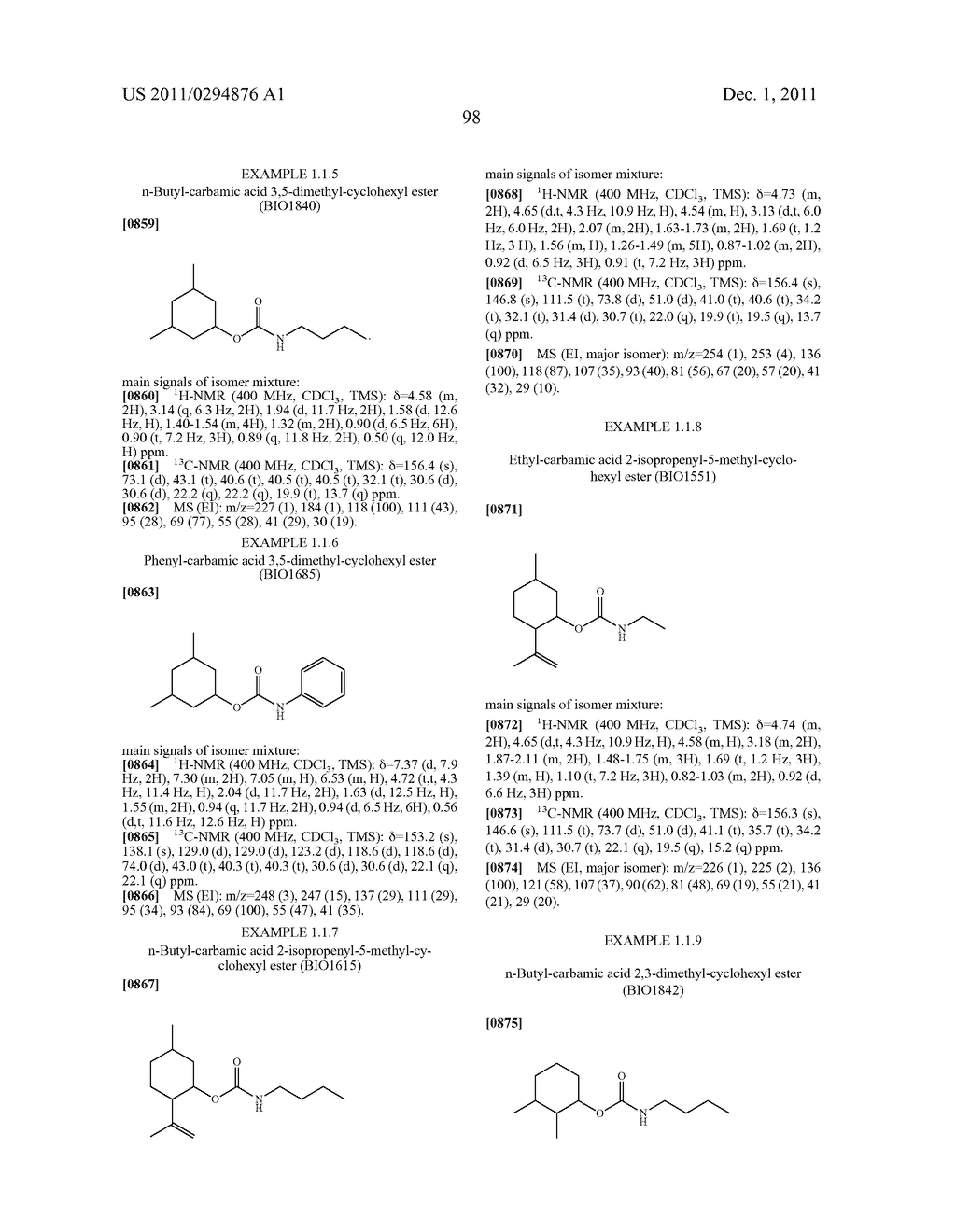 CYCLOHEXYL CARBAMATE COMPOUNDS AS ANTI-AGEING ACTIVES - diagram, schematic, and image 99