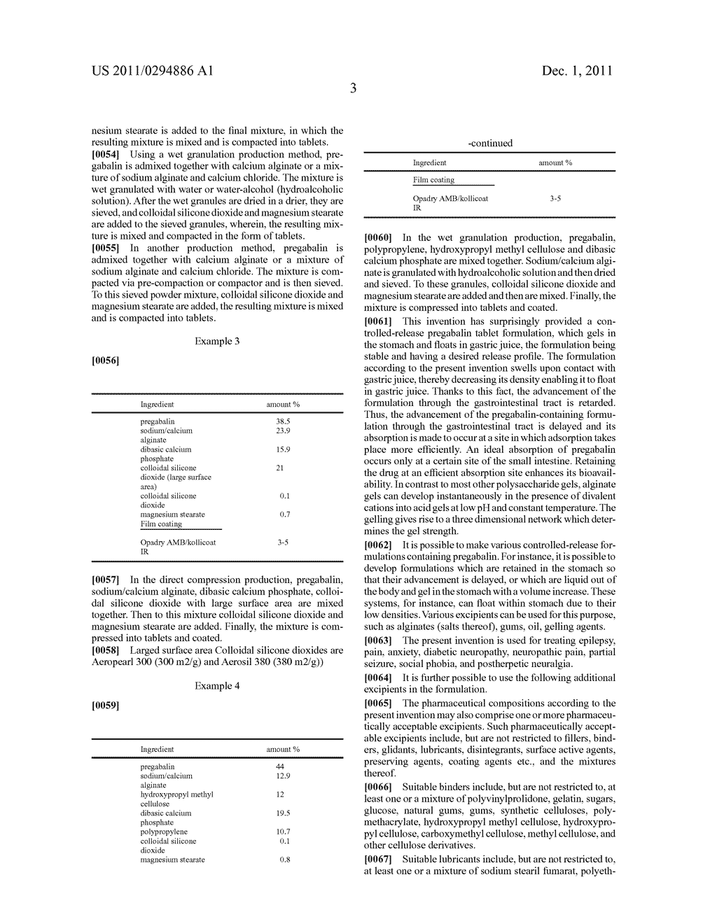 CONTROLLED-RELEASE TABLET FORMULATIONS OF PREGABALIN - diagram, schematic, and image 04