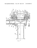 ACCESS APPARATUS WITH SHALLOW ZERO CLOSURE VALVE diagram and image