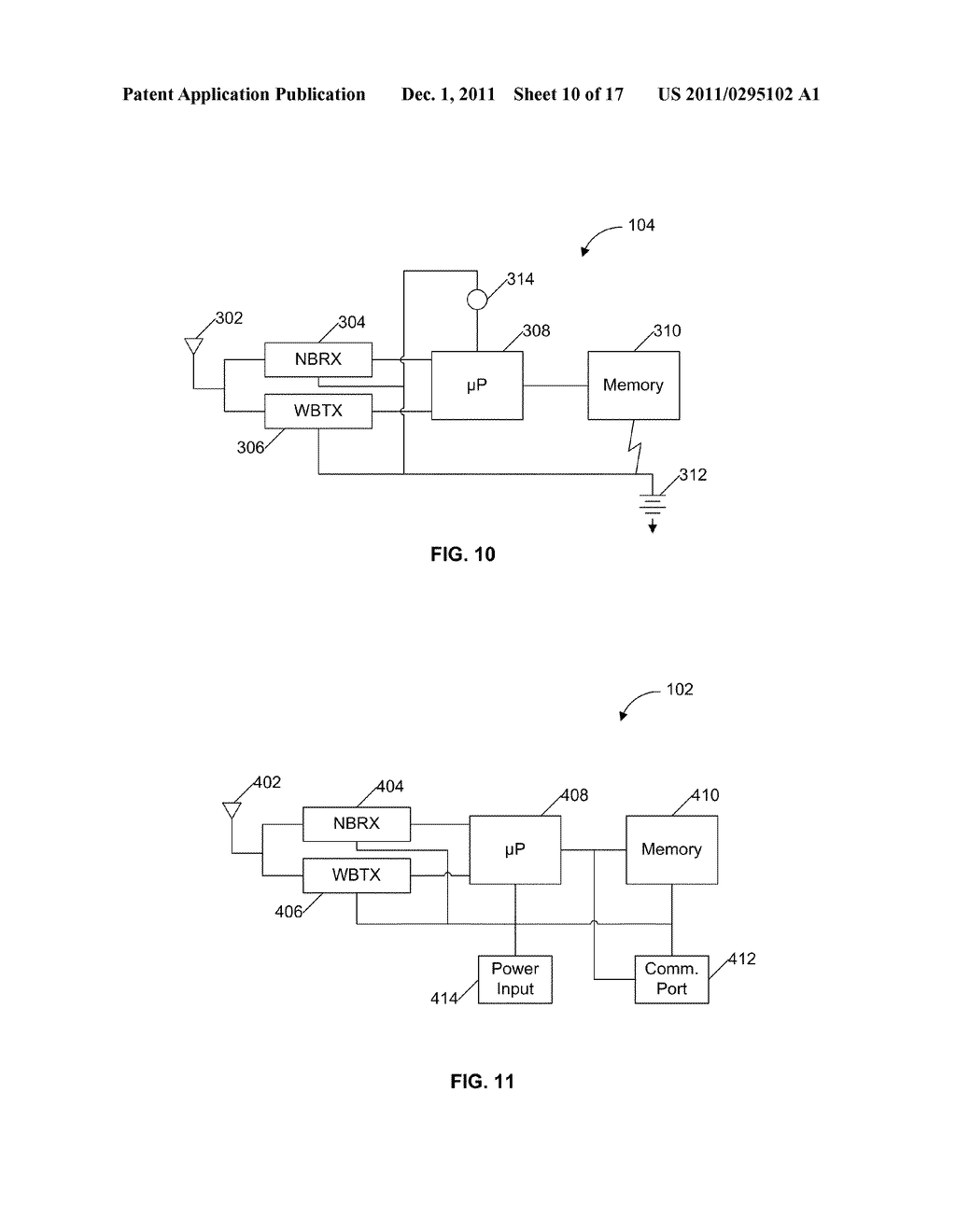 SYSTEMS AND METHODS FOR NETWORKED WEARABLE MEDICAL SENSORS - diagram, schematic, and image 11