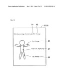 BODY COMPOSITION MONITOR, MEASUREMENT RESULT OUTPUT METHOD, AND     MEASUREMENT RESULT OUTPUT PROGRAM PRODUCT diagram and image