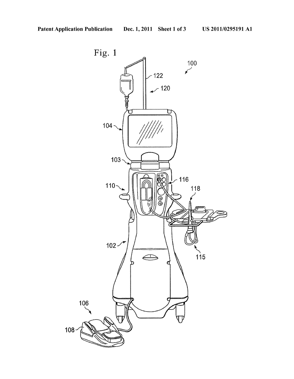 Infusion Pressure Monitoring System - diagram, schematic, and image 02