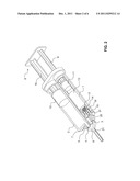 DISCHARGE DEVICE WITH TUBE diagram and image