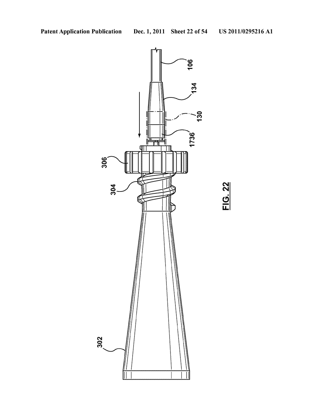 Catheter Assembly With Prosthesis Crimping and Prosthesis Retaining     Accessories - diagram, schematic, and image 23