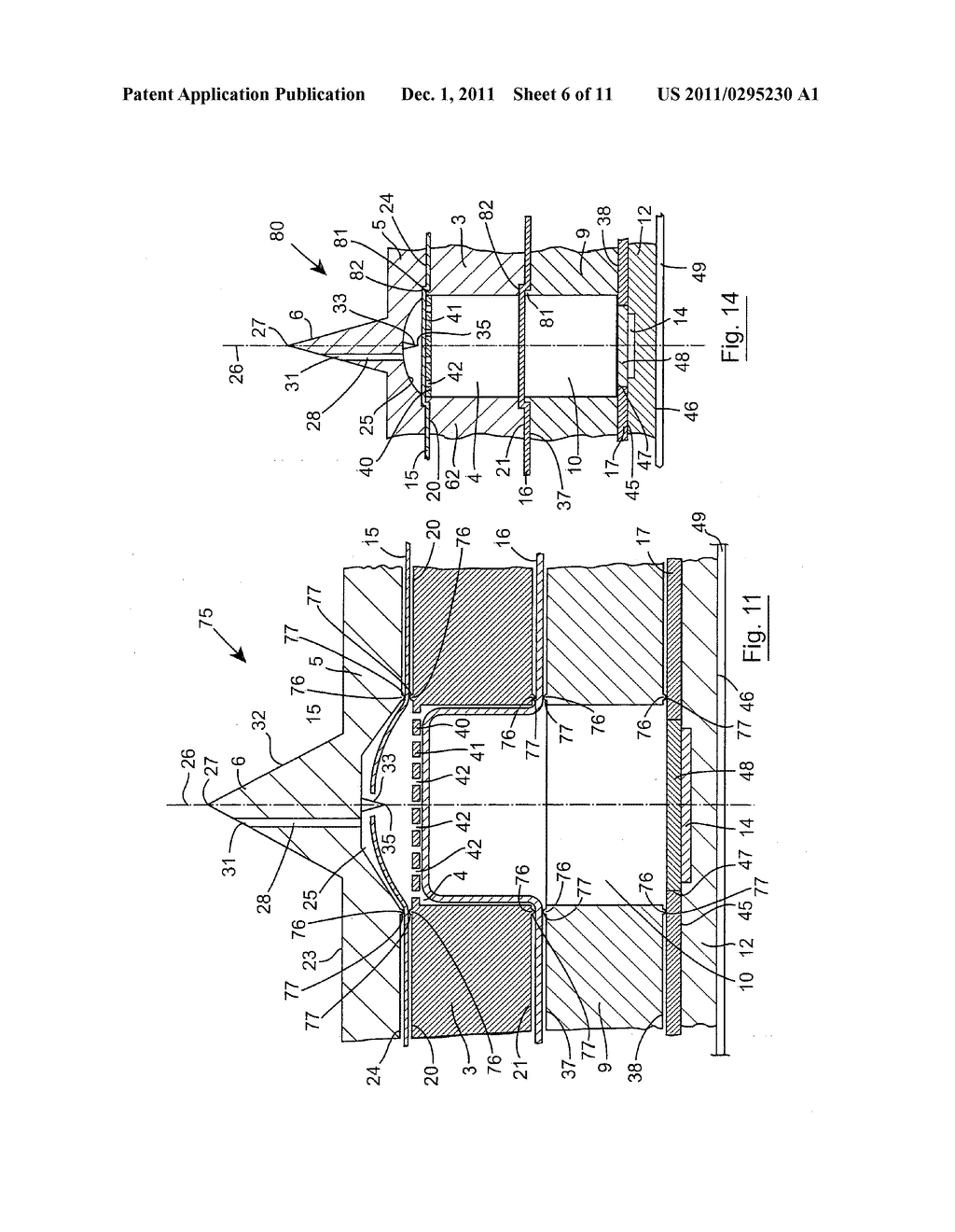 FLUID TRANSFER DEVICE AND AN ACTIVE SUBSTANCE CARTRIDGE FOR THE FLUID     TRANSFER DEVICE, AND A METHOD FOR CONTROLLING THE PRESSURE AT WHICH AN     ACTIVE SUBSTANCE IS DELIVERED TO A SUBJECT FROM A FLUID TRANSFER DEVICE - diagram, schematic, and image 07