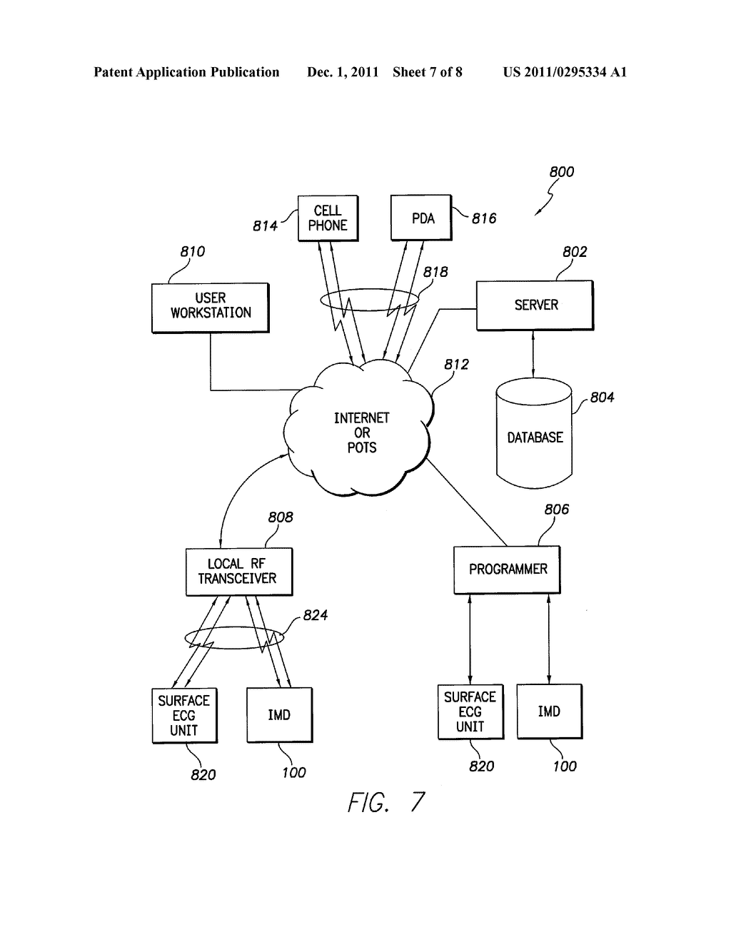 Method and System for Adjusting a Stimulation Rate of an Implantable     Medical Device - diagram, schematic, and image 08