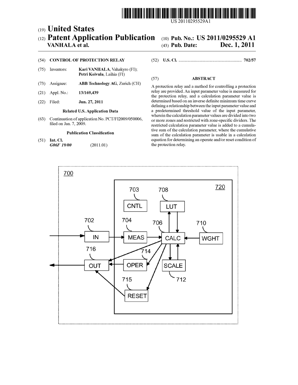 CONTROL OF PROTECTION RELAY - diagram, schematic, and image 01