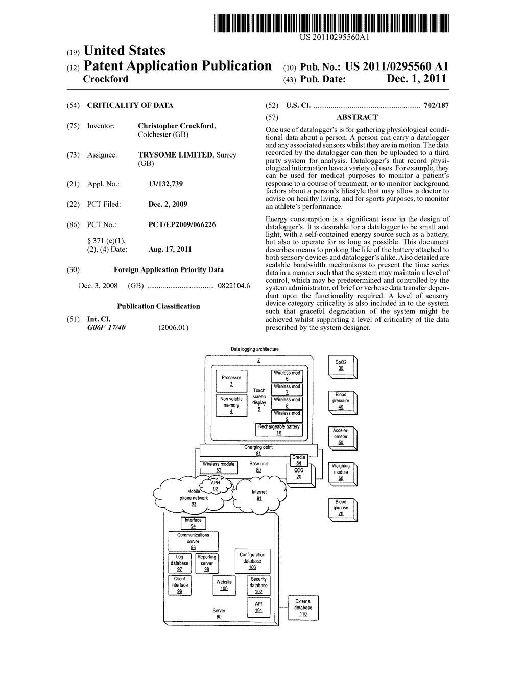 CRITICALITY OF DATA - diagram, schematic, and image 01