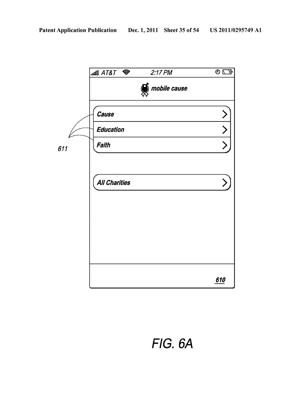 SYSTEMS AND METHODS FOR FUNDRAISING VIA MOBILE APPLICATIONS - diagram, schematic, and image 36