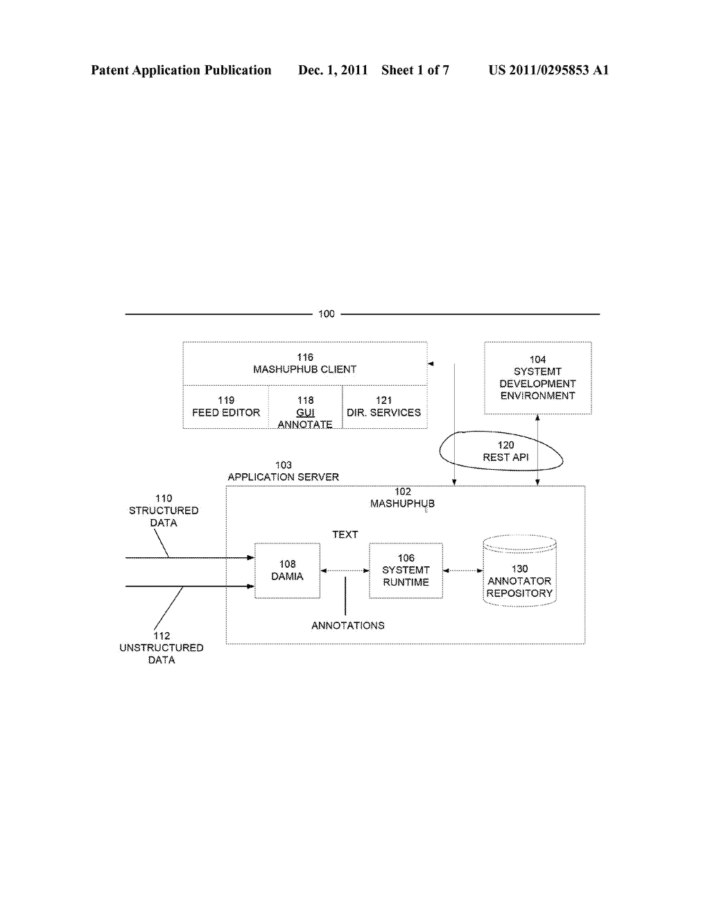 EXTENSIBLE SYSTEM AND METHOD FOR INFORMATION EXTRACTION IN A DATA     PROCESSING SYSTEM - diagram, schematic, and image 02