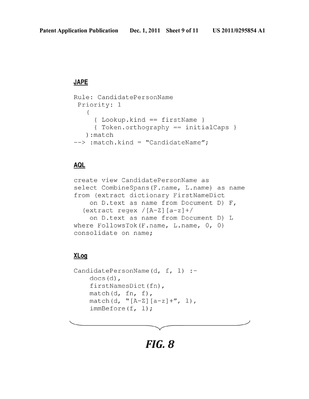 AUTOMATIC REFINEMENT OF INFORMATION EXTRACTION RULES - diagram, schematic, and image 10