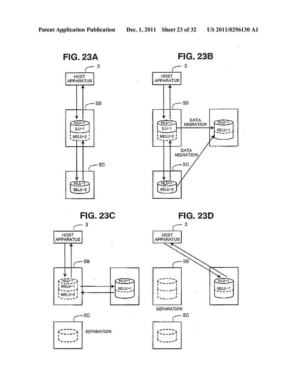 STORAGE SYSTEM AND METHOD OF TAKING OVER LOGICAL UNIT IN STORAGE SYSTEM - diagram, schematic, and image 24