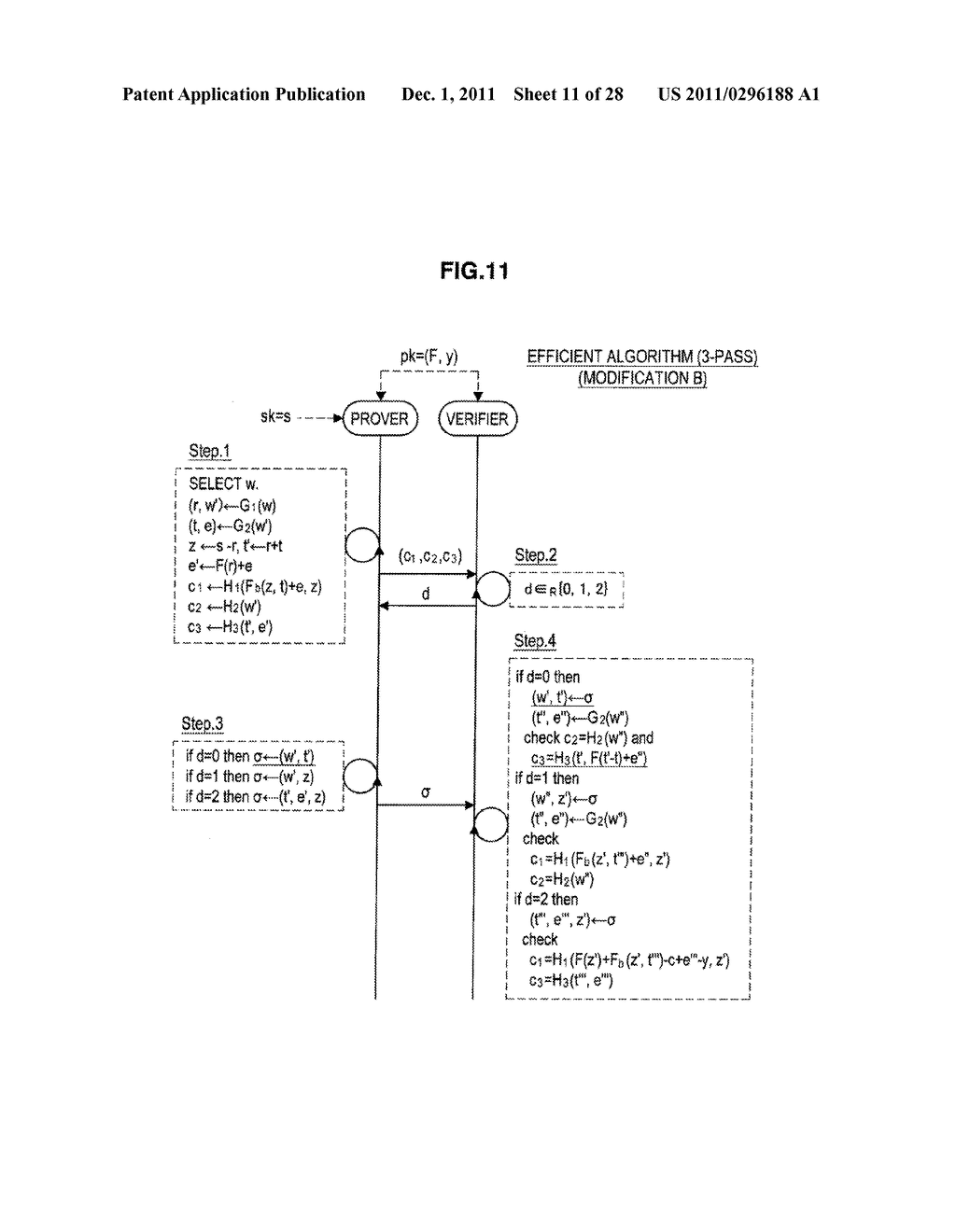 AUTHENTICATION DEVICE, AUTHENTICATION METHOD, PROGRAM, AND SIGNATURE     GENERATION DEVICE - diagram, schematic, and image 12
