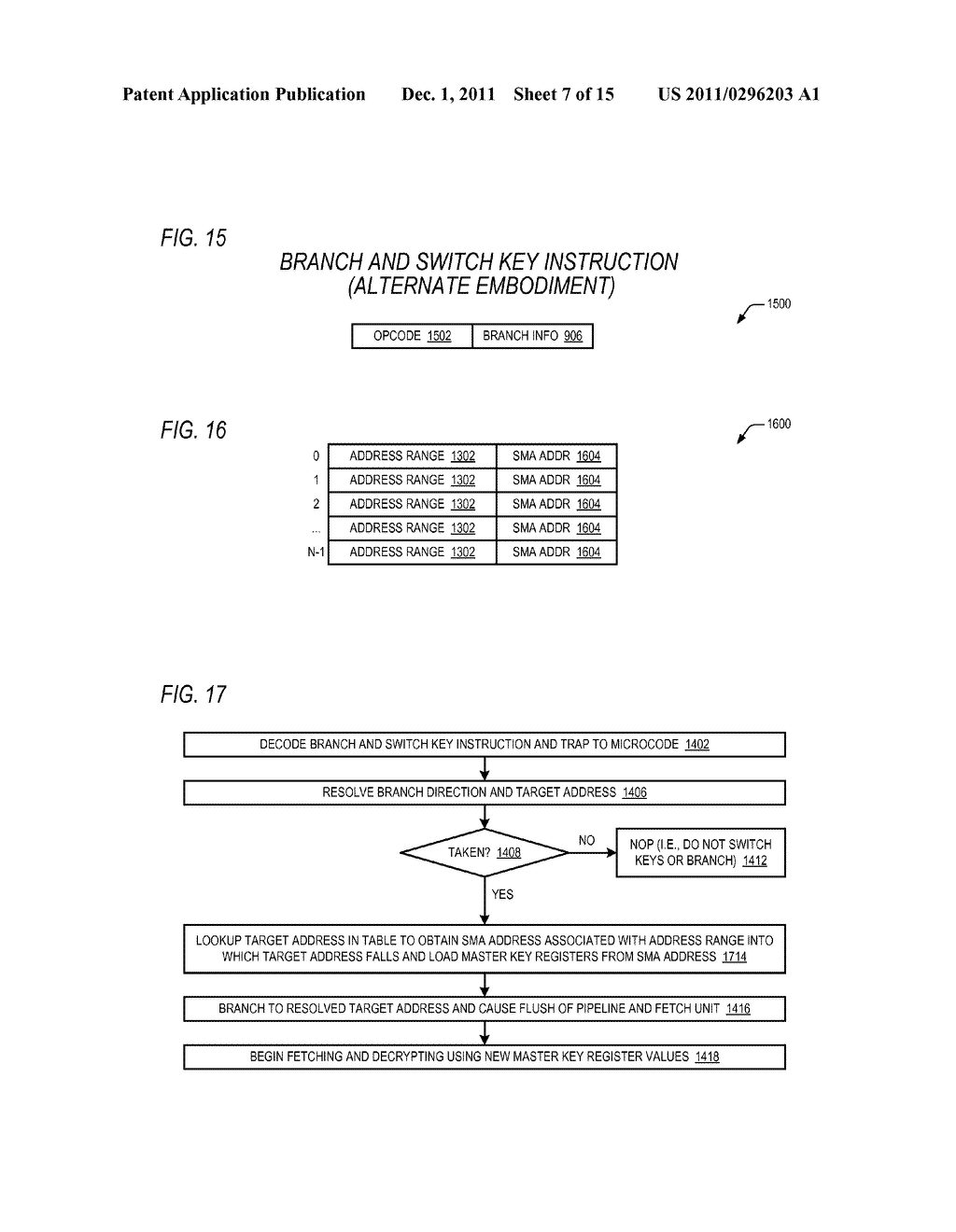 BRANCH AND SWITCH KEY INSTRUCTION IN A MICROPROCESSOR THAT FETCHES AND     DECRYPTS ENCRYPTED INSTRUCTIONS - diagram, schematic, and image 08