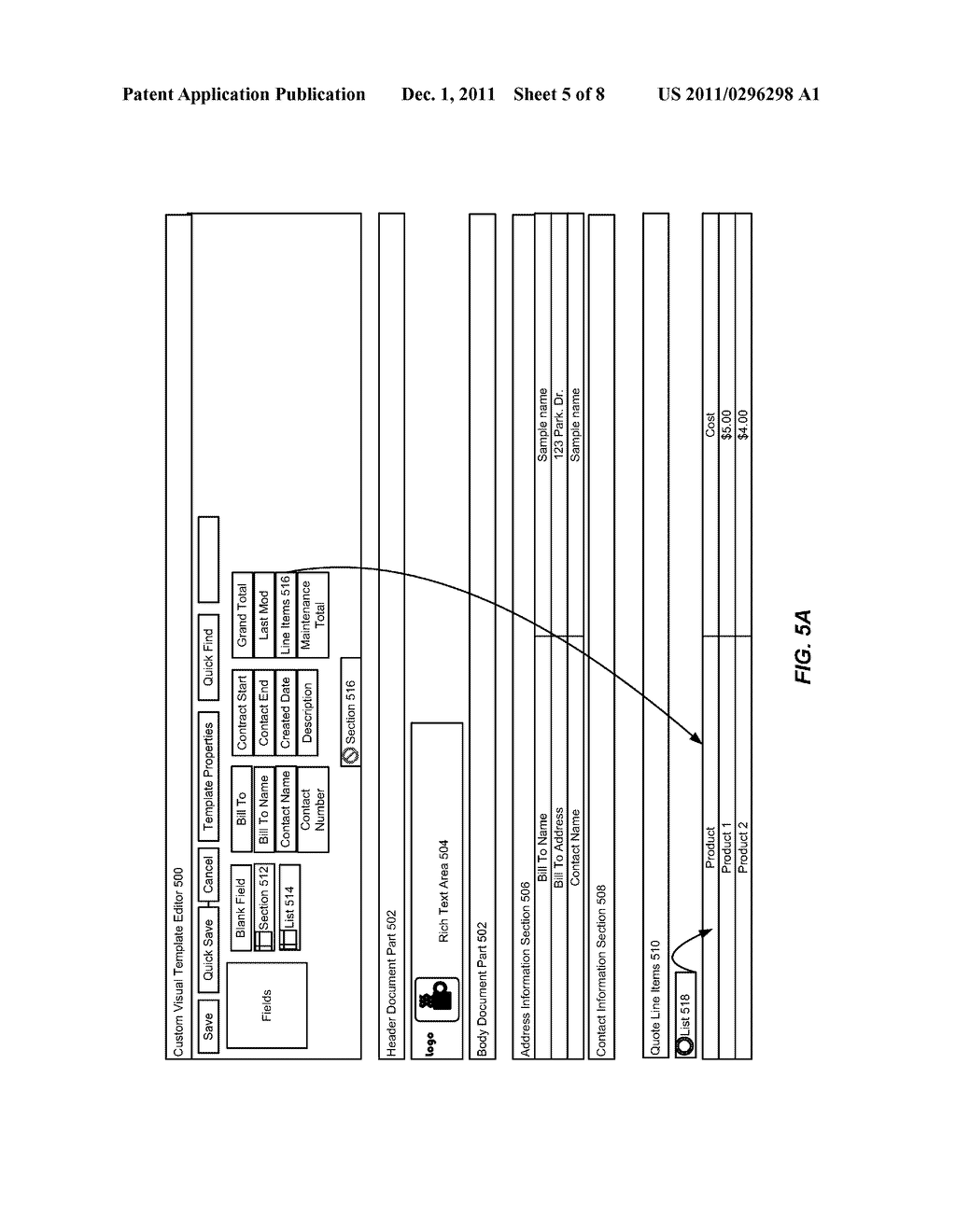 PROVIDING A QUOTE TEMPLATE IN A MULTI-TENANT DATABASE SYSTEM ENVIRONMENT - diagram, schematic, and image 06