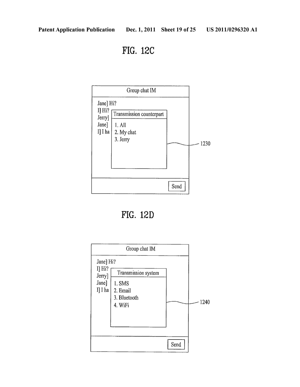 MOBILE TERMINAL AND GROUP CHAT CONTROLLING METHOD THEREOF - diagram, schematic, and image 20