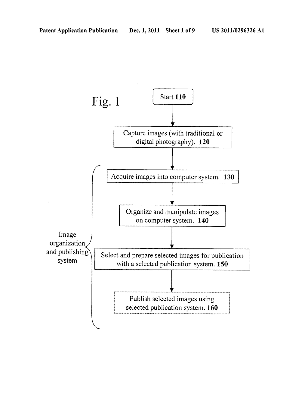 METHOD AND APPARATUS FOR IMAGE ACQUISITION, ORGANIZATION, MANIPULATION,     AND PUBLICATION - diagram, schematic, and image 02