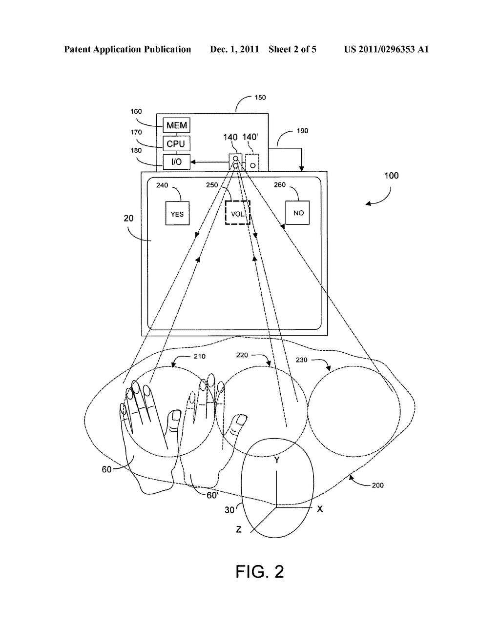 Method and system implementing user-centric gesture control - diagram, schematic, and image 03