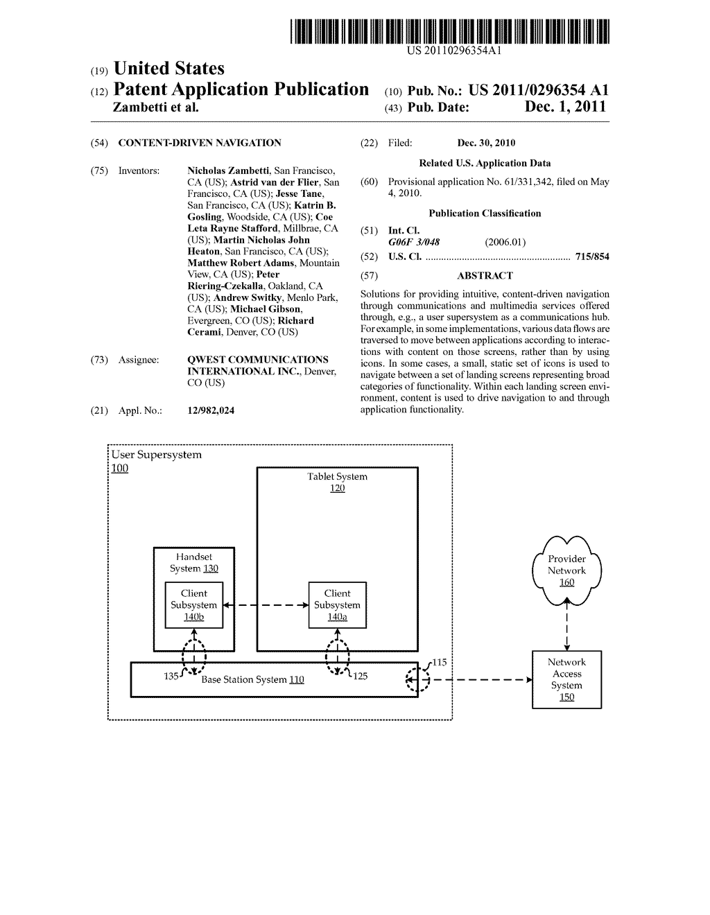 Content-Driven Navigation - diagram, schematic, and image 01