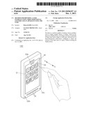 Method For Providing A User Interface Using Three-Dimensional Gestures And     An Apparatus Using The Same diagram and image