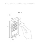 Method For Providing A User Interface Using Three-Dimensional Gestures And     An Apparatus Using The Same diagram and image