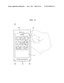 Method For Providing A User Interface Using Three-Dimensional Gestures And     An Apparatus Using The Same diagram and image