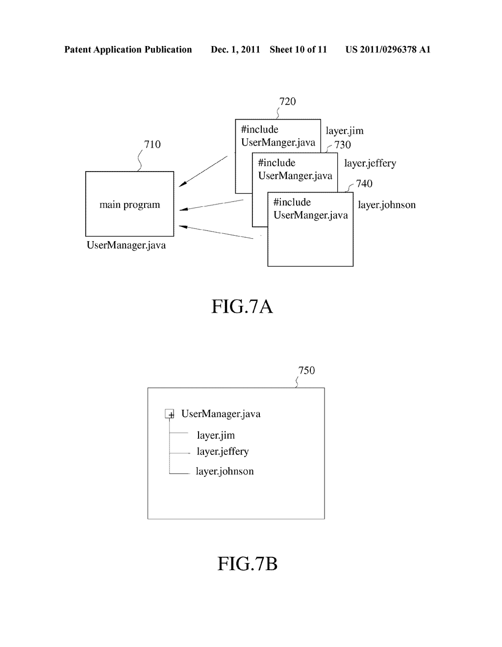 METHOD, SYSTEM, AND COMPUTER PROGRAM PRODUCT FOR HIERARCHICAL PROGRAM     SOURCE MANAGEMENT - diagram, schematic, and image 11