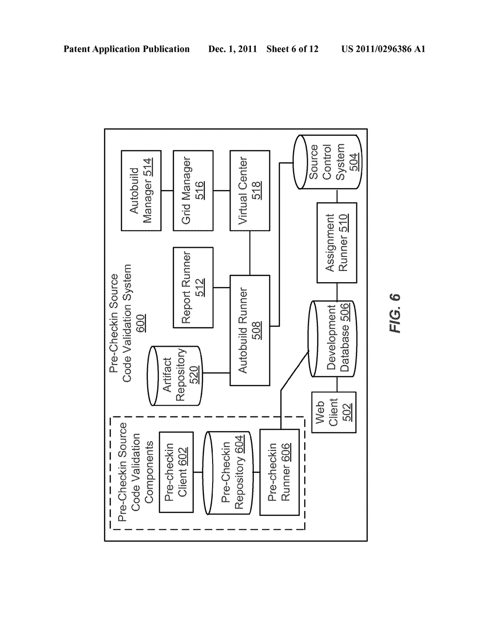 Methods and Systems for Validating Changes Submitted to a Source Control     System - diagram, schematic, and image 07