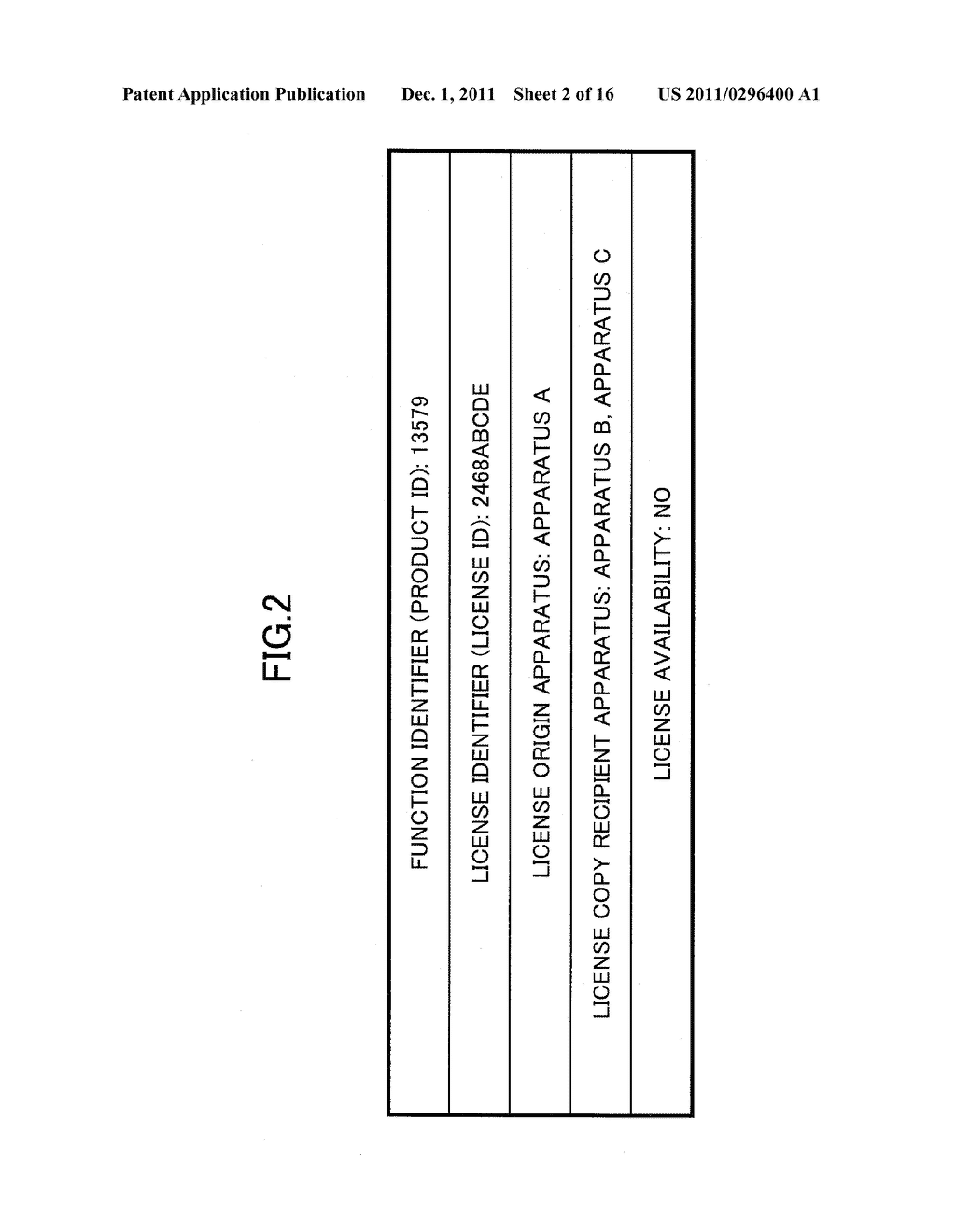 INFORMATION PROCESSING APPARATUS AND METHOD FOR TRANSFERRING LICENSE - diagram, schematic, and image 03