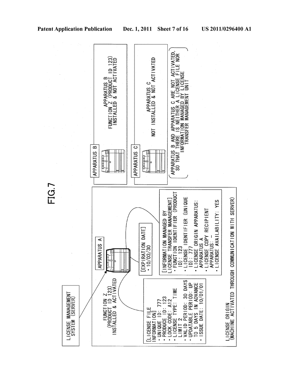 INFORMATION PROCESSING APPARATUS AND METHOD FOR TRANSFERRING LICENSE - diagram, schematic, and image 08