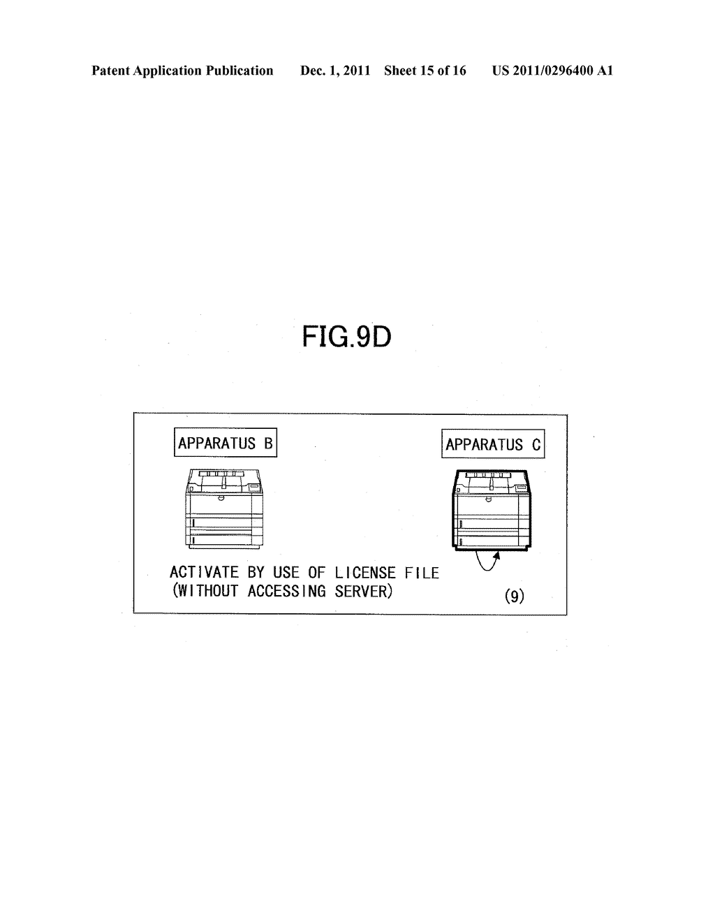 INFORMATION PROCESSING APPARATUS AND METHOD FOR TRANSFERRING LICENSE - diagram, schematic, and image 16