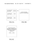 METHOD AND APPARATUS FOR MANAGING AN APPLICATION BEING EXECUTED IN A     PORTABLE TERMINAL diagram and image