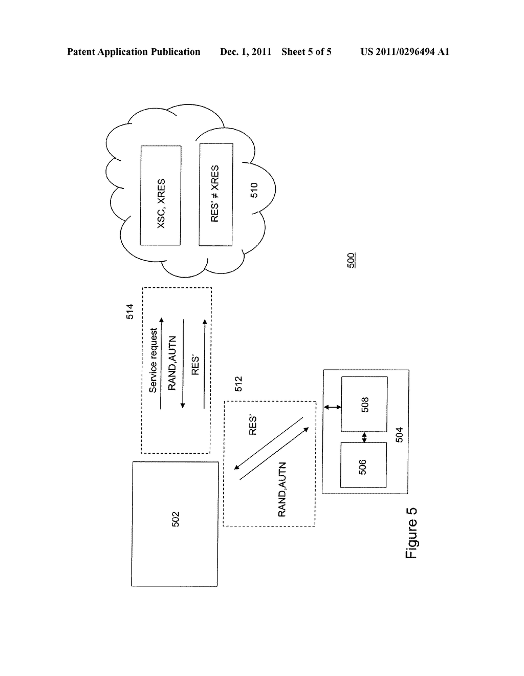 Service-Based Authentication to a Network - diagram, schematic, and image 06