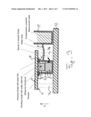 FLEXIBLY DISPLACEABLE COUPLING DEVICE FOR ACOUSTICALLY EXCITED ATOMIC     FORCE MICROSCOPY WITH ACOUSTIC EXCITATION OF THE SAMPLE diagram and image