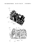 METHOD FOR REMOVING AN AUXILIARY CONTACT DEVICE FROM A MOTOR CONTROLLER     UNIT, AND ASSOCIATED APPARATUS diagram and image