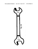 Tool and fastener marking system diagram and image