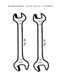 Tool and fastener marking system diagram and image