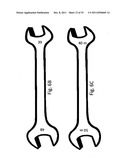 Tool and fastener marking system diagram and image