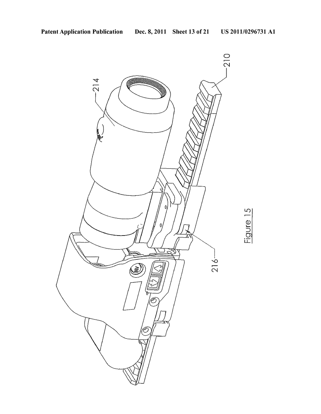 ROTATING MOUNT FOR WEAPON SIGHT ACCESSORY - diagram, schematic, and image 14