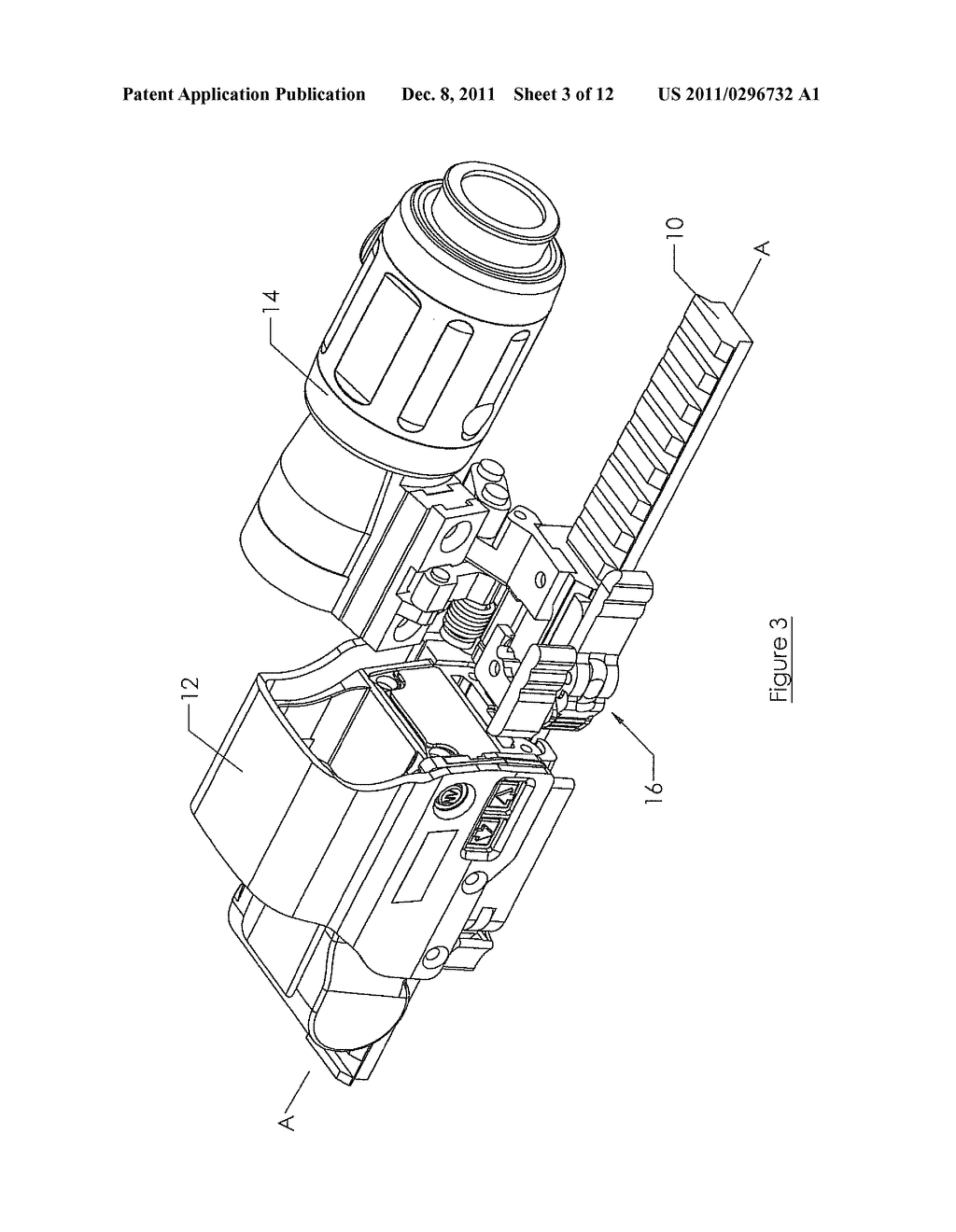 ARTICULATING MOUNT FOR WEAPON SIGHT ACCESSORY - diagram, schematic, and image 04