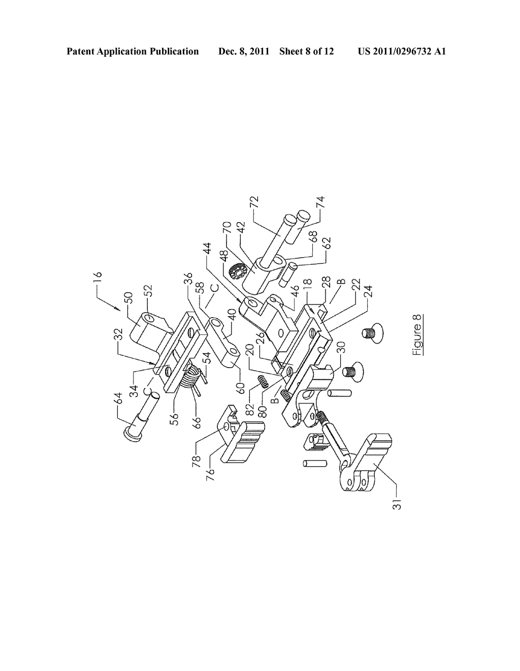 ARTICULATING MOUNT FOR WEAPON SIGHT ACCESSORY - diagram, schematic, and image 09