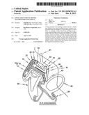 FIXING STRUCTURE OF OPENING WEATHER STRIP FOR VEHICLE diagram and image