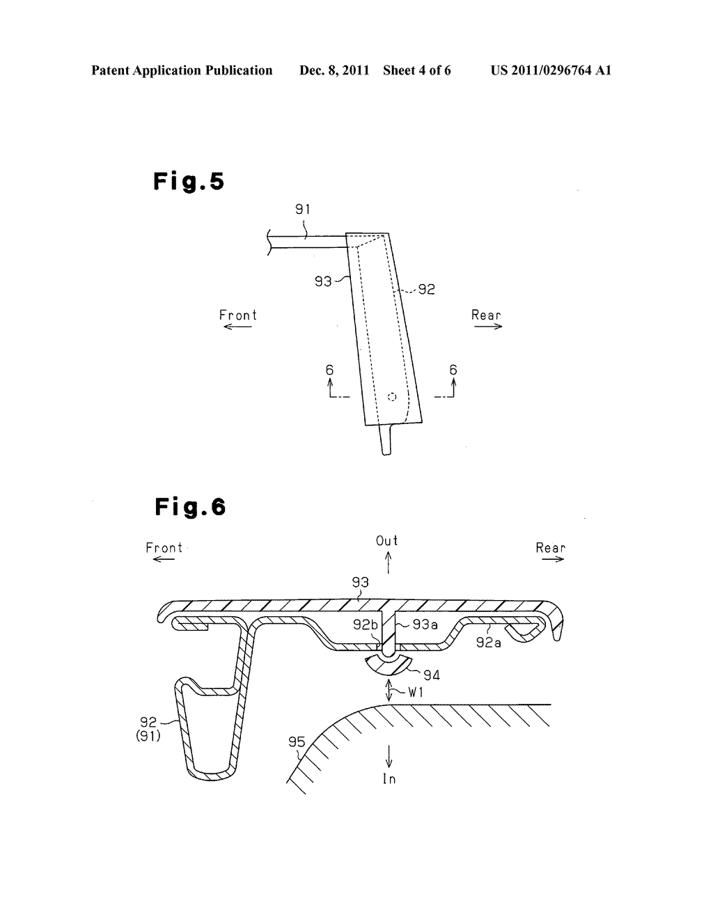 Trim attachment structure - diagram, schematic, and image 05